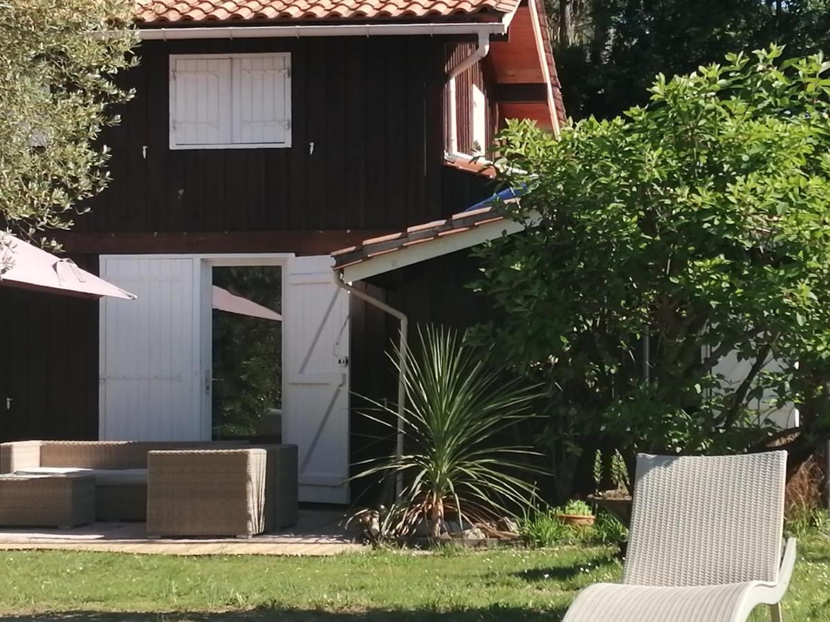 Maison Familiale En Bois Avec Piscine, Proche Du Bassin Gujan-Mestras Εξωτερικό φωτογραφία