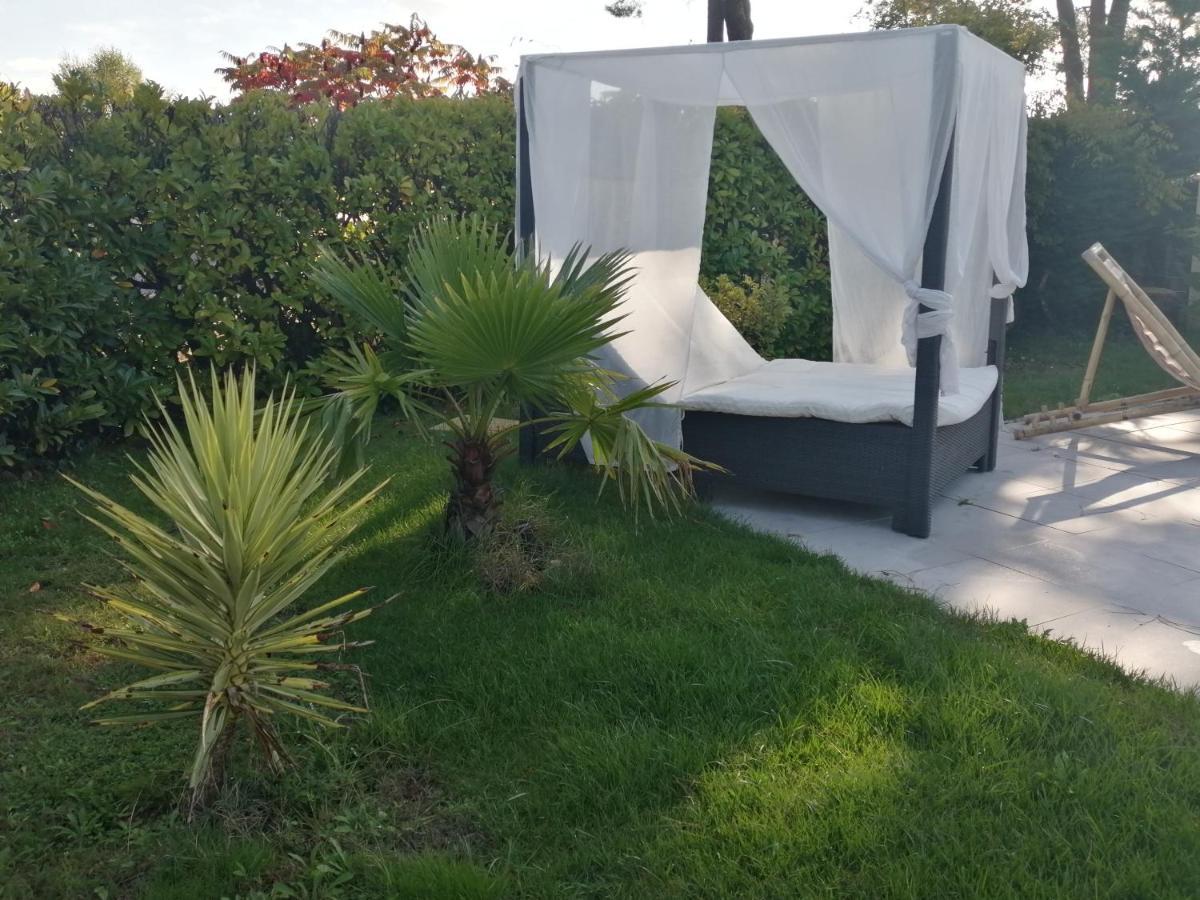 Maison Familiale En Bois Avec Piscine, Proche Du Bassin Gujan-Mestras Εξωτερικό φωτογραφία