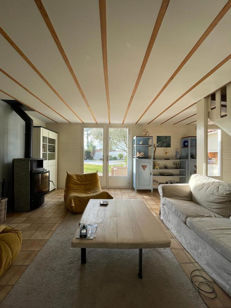 Maison Familiale En Bois Avec Piscine, Proche Du Bassin Gujan-Mestras Εξωτερικό φωτογραφία